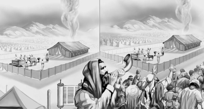 camino al santuario de Dios